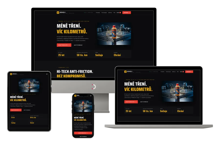 Weby a e-shopy — ukázka 3
